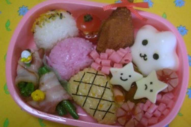 アイス型のおにぎり キャラ弁 レシピ 作り方 By Komegu クックパッド