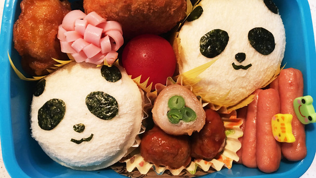 キャラ弁 サンドイッチ パンダ レシピ 作り方 By Mon クックパッド 簡単おいしいみんなのレシピが350万品