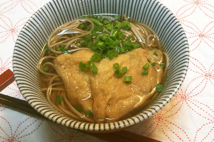 レンジで 甘辛油揚げ 蕎麦 お稲荷さん レシピ 作り方 By おはなすき クックパッド 簡単おいしいみんなのレシピが362万品