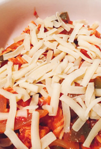 トマト缶★野菜とささみのヘルシートマト煮