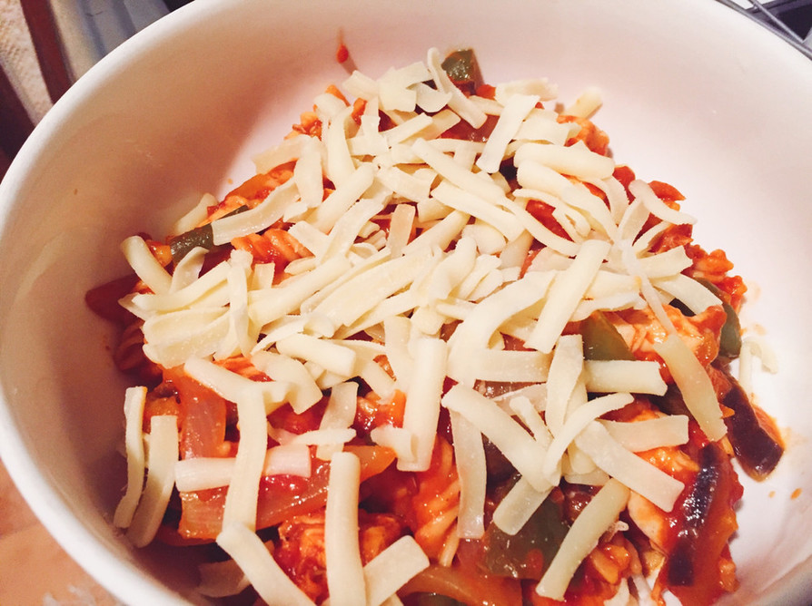 トマト缶★野菜とささみのヘルシートマト煮の画像