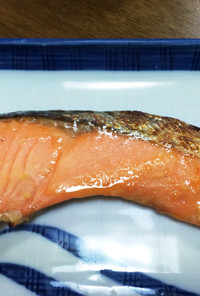 簡単☆鮭の味噌漬　焼き魚