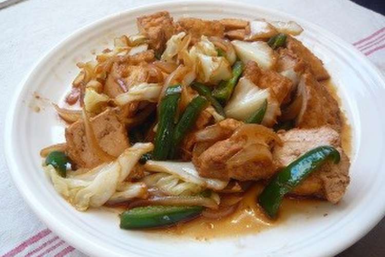 厚揚げがメインのおかず Vegan レシピ 作り方 By ほとはと美穂菓子 クックパッド 簡単おいしいみんなのレシピが352万品