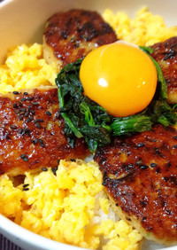 お弁当♬簡単♪甘辛タレの鶏つくね照り焼き