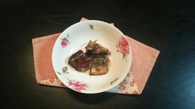 はちみつ梅干しで さんまの梅煮