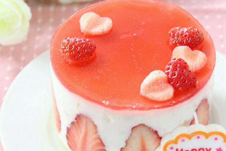 1歳の誕生日 イチゴヨーグルトケーキ レシピ 作り方 By ａｎｎａ クックパッド