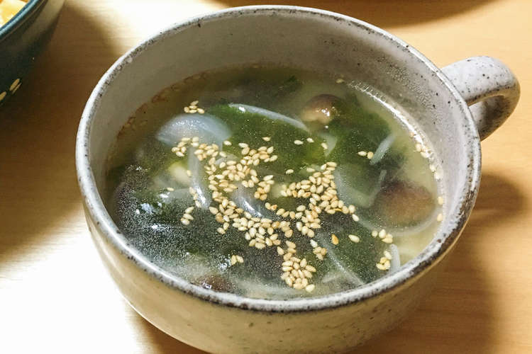 焼肉屋さんのワカメスープ レシピ・作り方 by oo_aki 【クックパッド】 簡単おいしいみんなのレシピが358万品