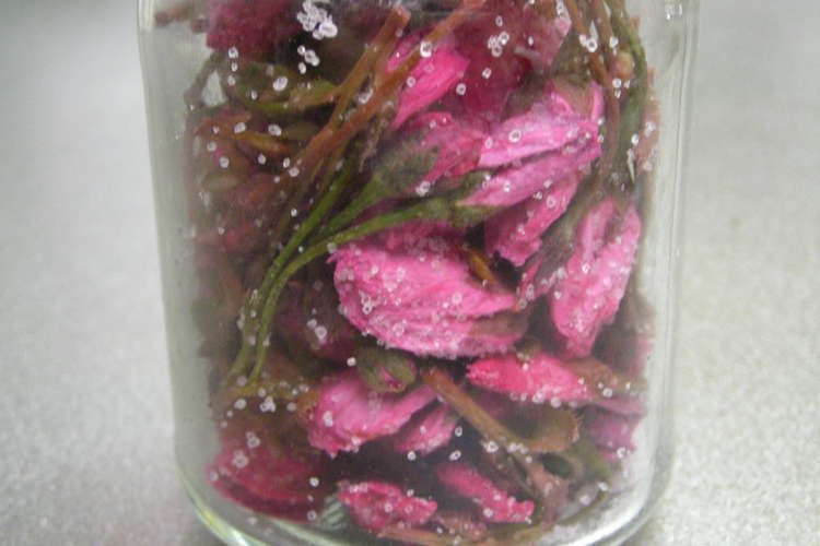 簡単すぎ 桜の花の塩漬け レシピ 作り方 By 元クマ クックパッド 簡単おいしいみんなのレシピが357万品