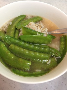 簡単!もち麦の残り物クッパ