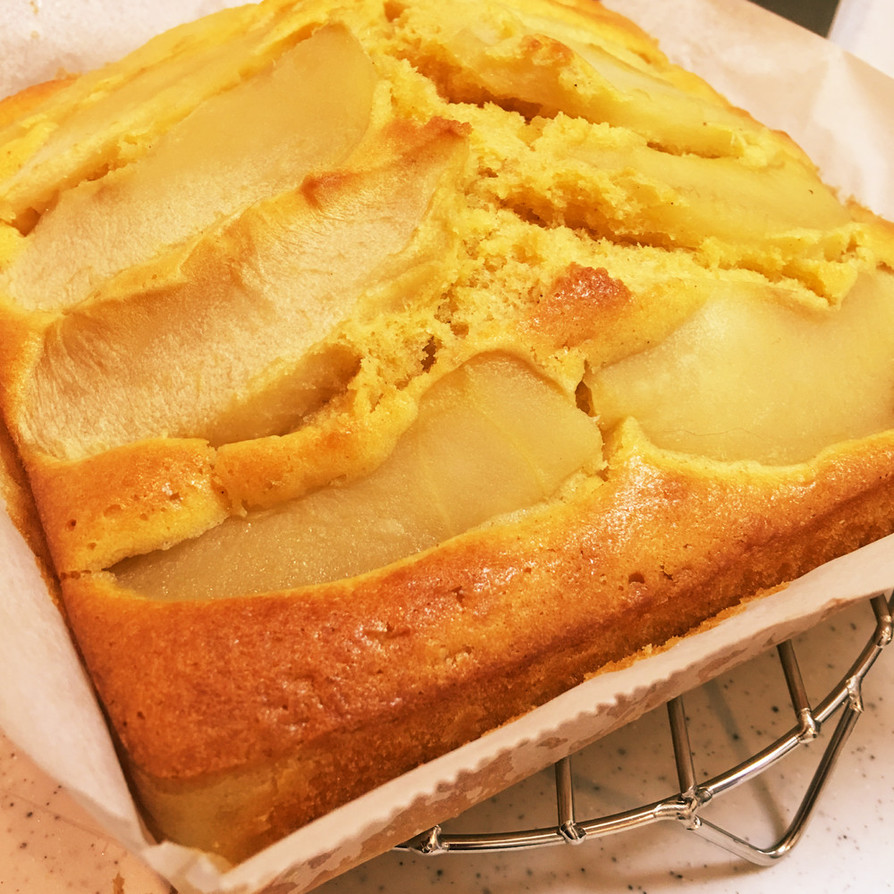 シナモン香る♡りんごのパウンドケーキの画像