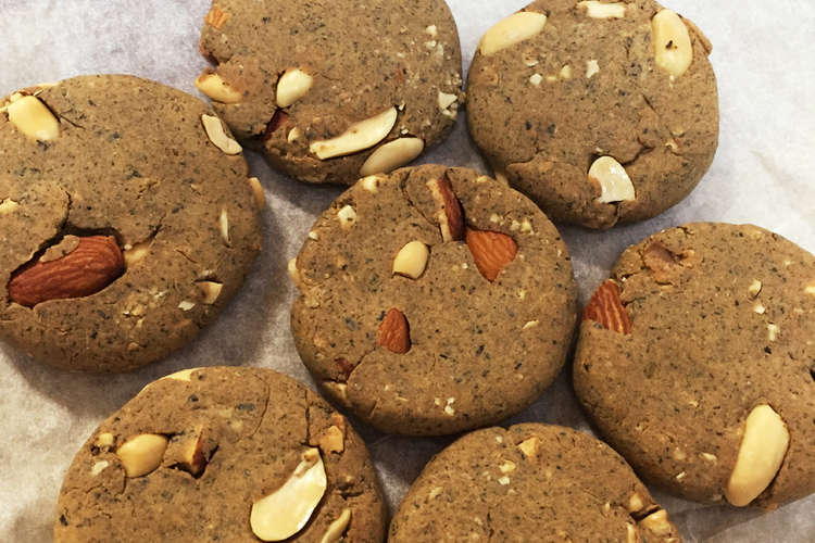 きな粉とナッツの大豆粉クッキー レシピ 作り方 By ばみゅい クックパッド