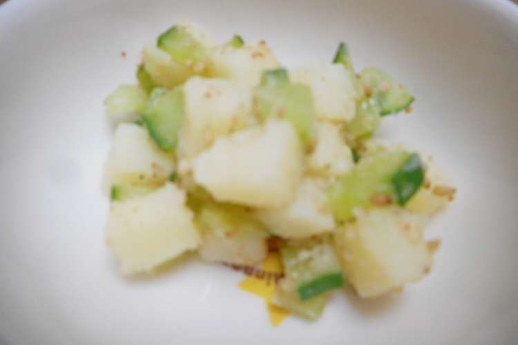 離乳食完了期 きゅうりとじゃがいもサラダ レシピ 作り方 By 和の離乳食 中田馨 クックパッド 簡単おいしいみんなのレシピが360万品