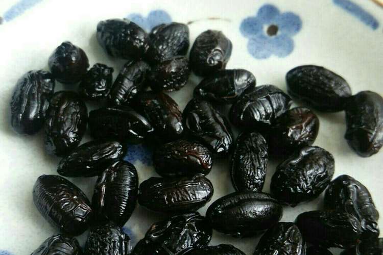 黒豆のしぼり豆 甘納豆 黒豆おやつ レシピ 作り方 By ひ ちゃんぷらす クックパッド