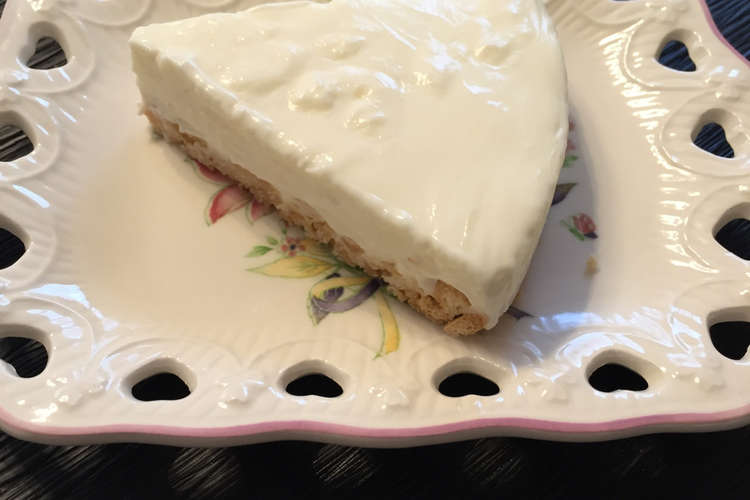 レアチーズケーキ風ヨーグルトケーキ レシピ 作り方 By Loaloa クックパッド 簡単おいしいみんなのレシピが365万品