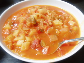 とってもヘルシーなミネストローネ