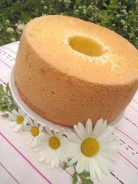 基本のシフォンケーキ(コツ&ポイント)