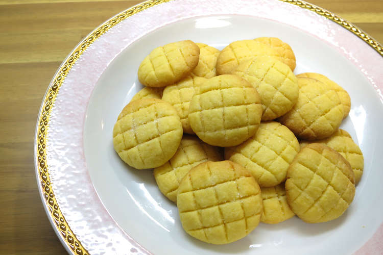 簡単 かわいいメロンパンクッキー レシピ 作り方 By パンダワンタン クックパッド 簡単おいしいみんなのレシピが360万品