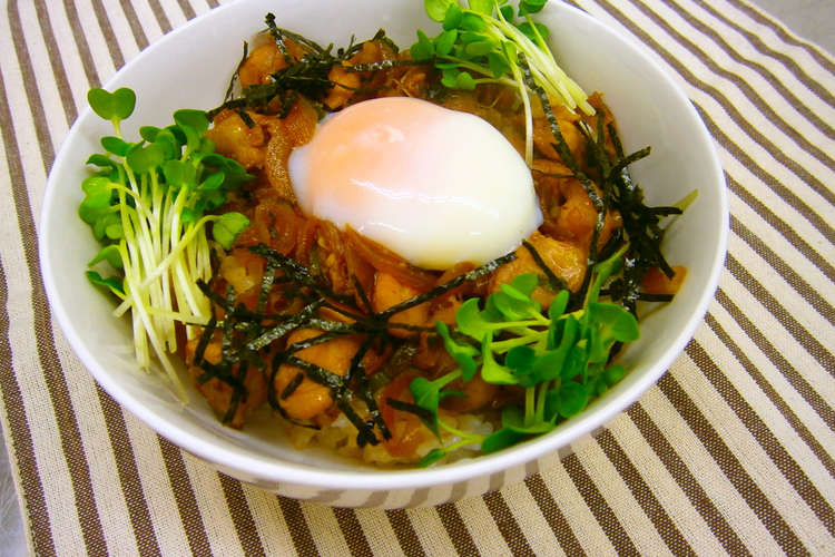 焼き鳥丼 レシピ 作り方 By フレッシュ卵卵 クックパッド 簡単おいしいみんなのレシピが354万品