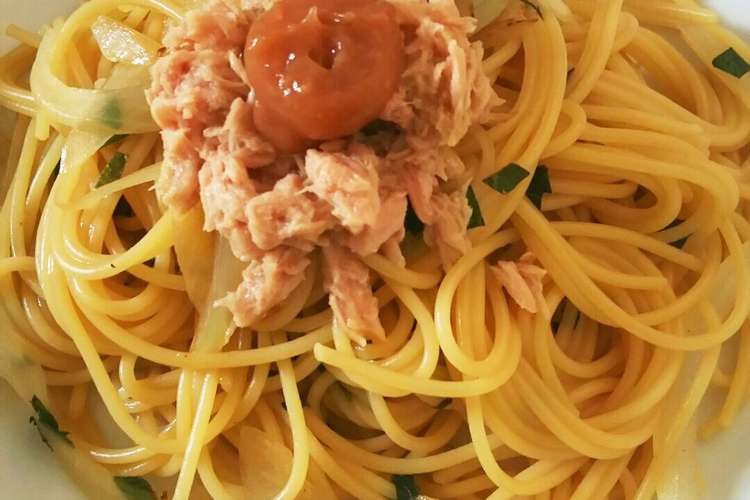 青じそドレッシングの和風パスタ レシピ 作り方 By はちはちぶんぶん クックパッド 簡単おいしいみんなのレシピが352万品