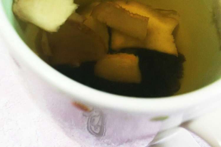 美容に 生姜酢のﾎｯﾄﾄﾞﾘﾝｸ レシピ 作り方 By がんばる子 クックパッド
