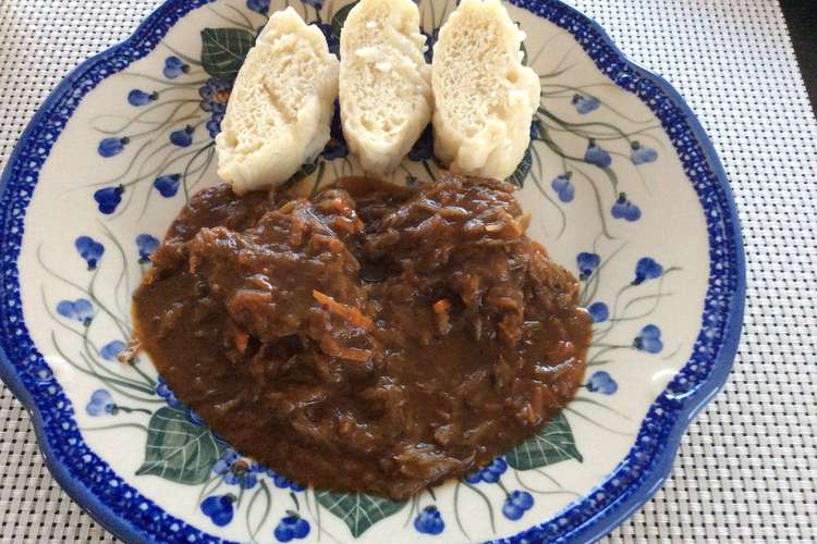 牛肉の赤ワイン煮込み レシピ 作り方 By Amalka クックパッド 簡単おいしいみんなのレシピが375万品