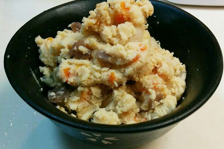 余った大豆粉で簡単 卯の花の炊いたん風 レシピ 作り方 By ニッタチャン クックパッド 簡単おいしいみんなのレシピが370万品