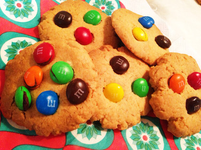 M&Mクッキー ホットケーキミックスの写真