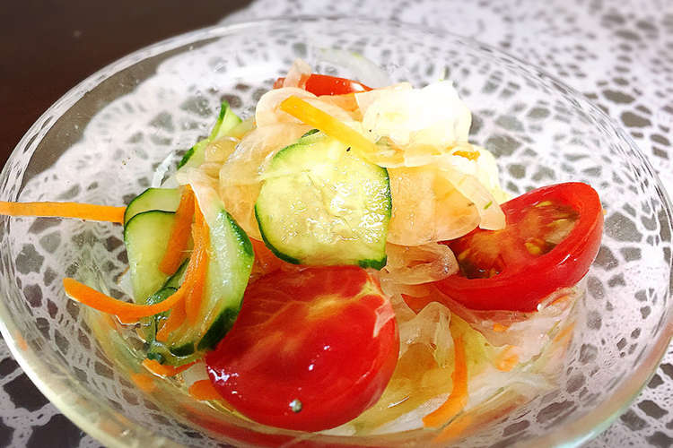 旬の新玉ねぎたっぷりマリネ 常備菜にも レシピ 作り方 By Miichan411 クックパッド