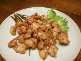おひとりさまの鶏軟骨のポン酢柚子胡椒炒め