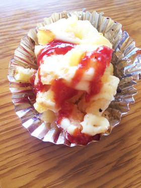 ポテトとマカロニのマヨネーズ焼き