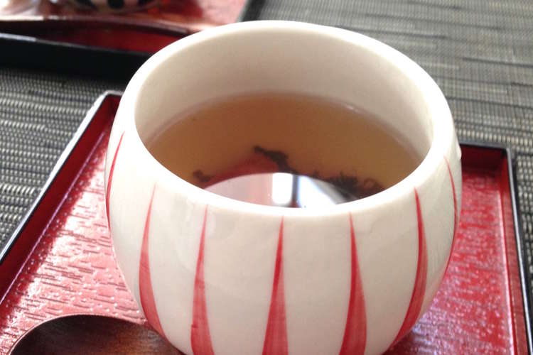番茶 効果 梅醤