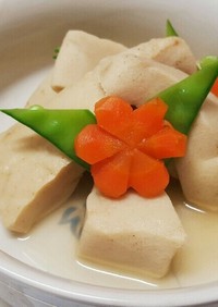 懐かしい味♪高野豆腐