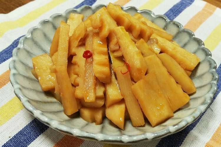 手作りメンマです たけのこの大量消費に レシピ 作り方 By もえちゃんはは クックパッド 簡単おいしいみんなのレシピが354万品