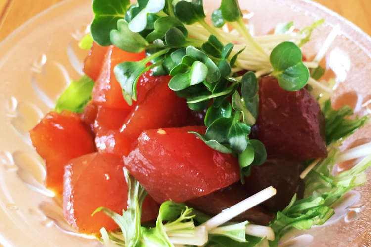 マグロユッケ レシピ 作り方 By 瑠妃 クックパッド 簡単おいしいみんなのレシピが365万品