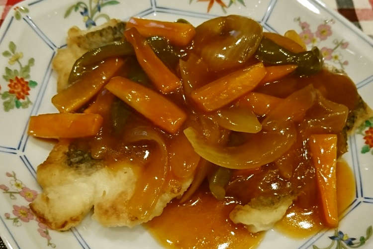 鯛 黒鯛 の甘酢あんかけ レシピ 作り方 By みゆw Moco クックパッド 簡単おいしいみんなのレシピが352万品