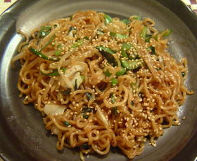 ★☆こってり!ごま味噌バター焼きそば☆★