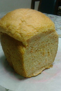 HBで人参(ジュースの搾りカス)食パン