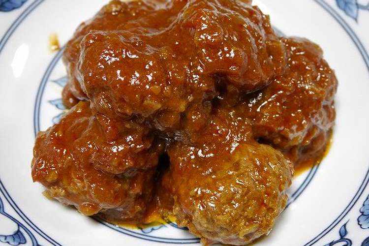 簡単 100 ビーフハンバーグ 煮込み レシピ 作り方 By だんどり亭 クックパッド