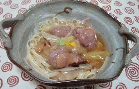鶏あんパスタ