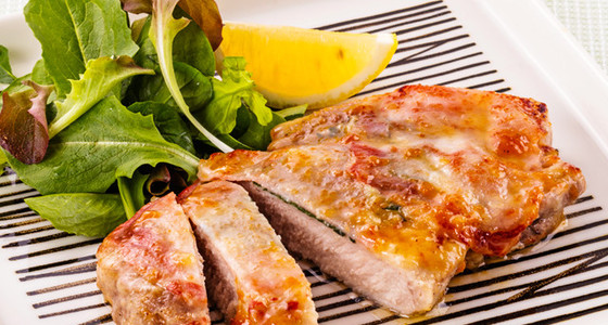 軽いチキンサルティンボッカのレシピ