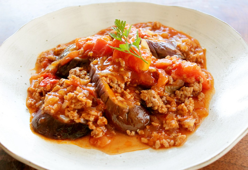 牛ひき肉とナスのキャセロールのレシピ