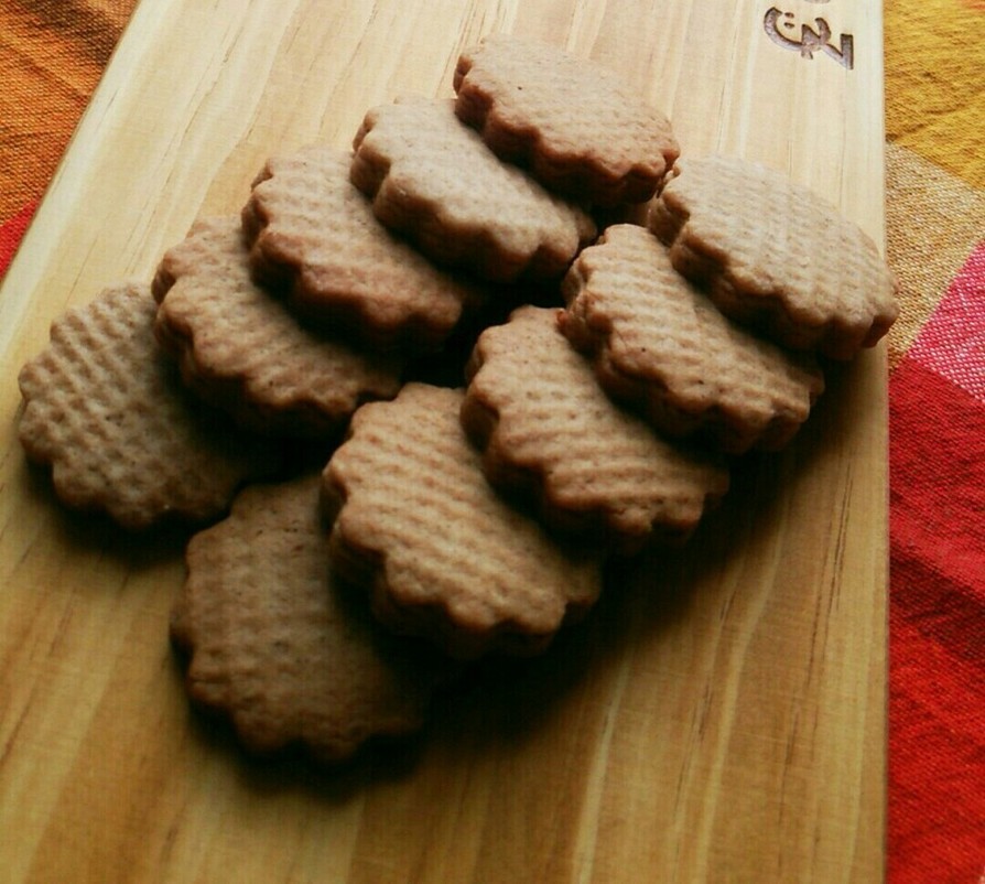 スパイスクッキー（バターほんの少しで）の画像