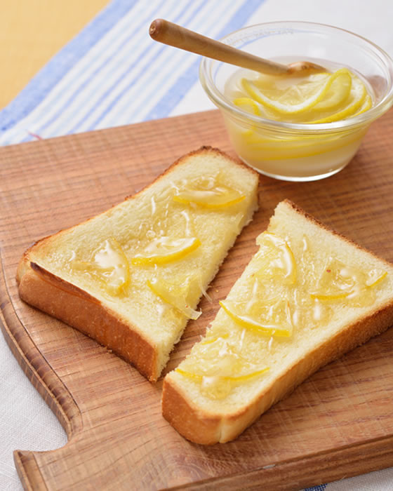 「カルピス」のレモンハニートーストの画像