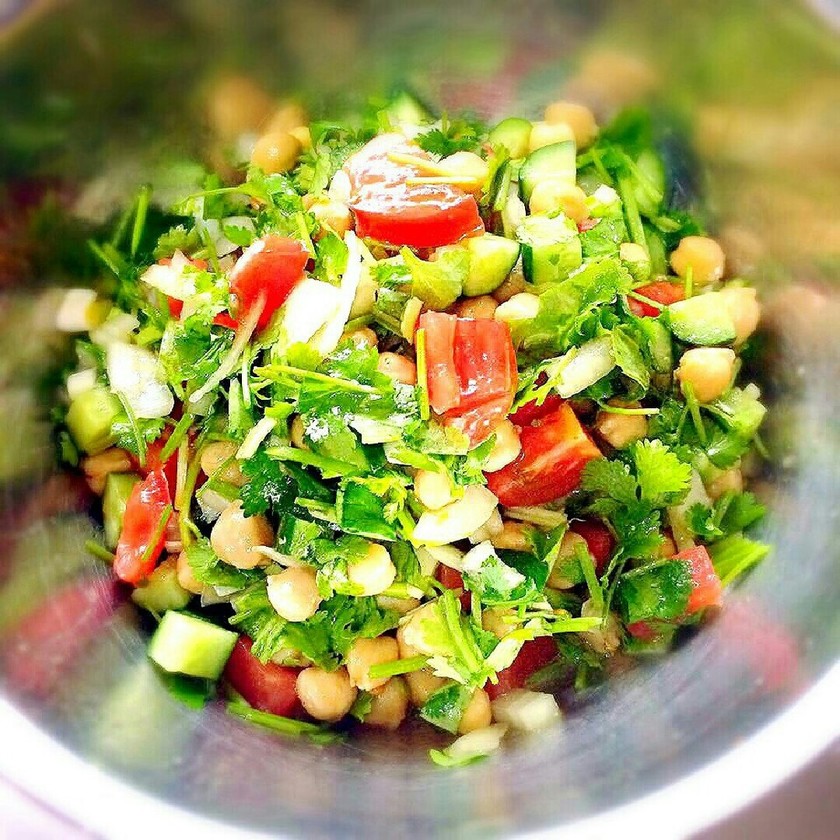 チュニジア風ひよこ豆のサラダのレシピ