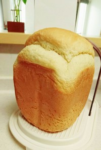 ＨＢで早焼きふんわり食パン