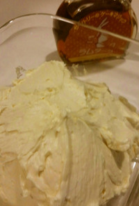 マーガリンでバタークリーム