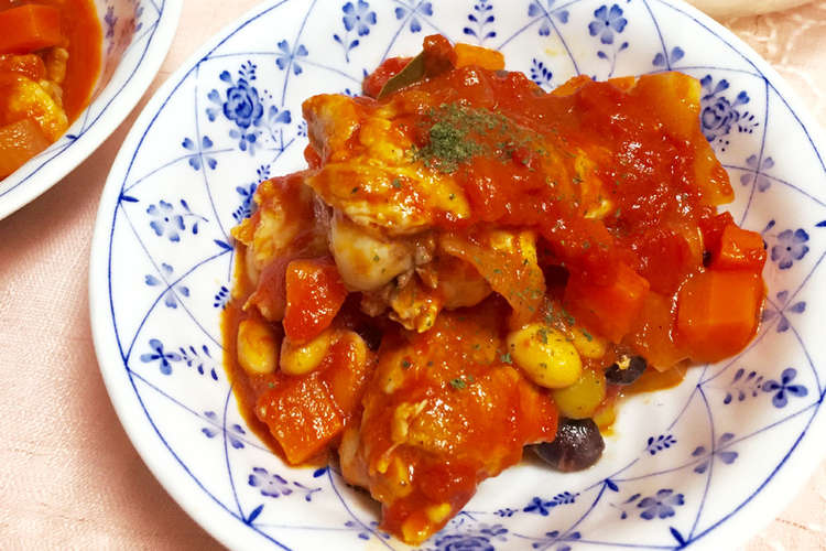 鶏手羽元のトマト煮 カレー風味 レシピ 作り方 By ままボン クックパッド 簡単おいしいみんなのレシピが354万品