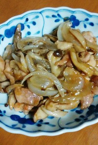 鶏肉の生姜焼き(減塩レシピ）