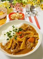 竹の子カレーの写真