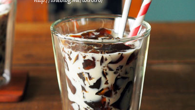 超簡単 クラッシュコーヒーゼリーミルク レシピ 作り方 By トイロ クックパッド